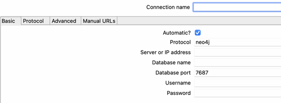 Apache Hop - New Relational Database Connection