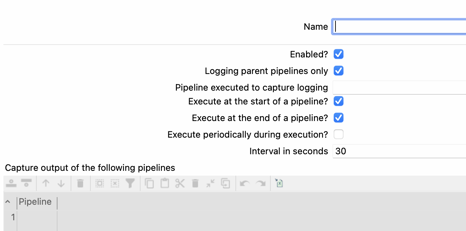 Apache Hop - Pipeline Log