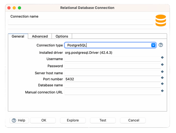 Relational Database Connection